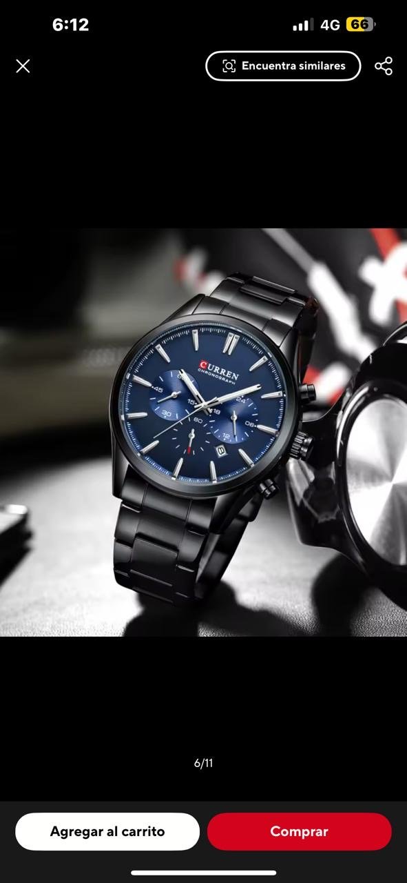 090bb025-cae5-44f1-8bad-73bdd357cbe4 RELOJ CURREN // 8446 - Imagen 1