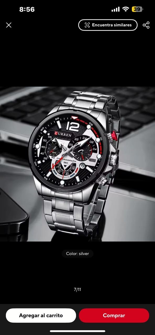 49437111-ba58-4978-a3a4-9e92b70b9afa RELOJ CURREN // 8395 - Imagen 1