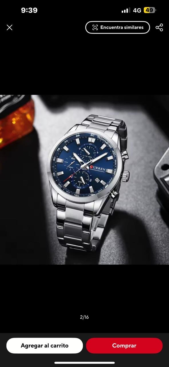 5f2e4559-3f36-4c98-bbb8-34aa45531167 RELOJ CURREN // 8445 - Imagen 1