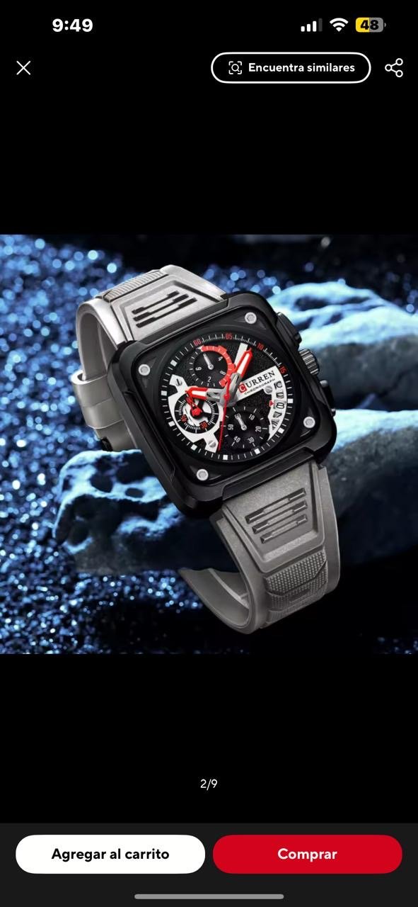 c8b6842b-ddfc-41db-9a6c-35b5d2b51ffb RELOJ CURREN // 8461 - Imagen 1