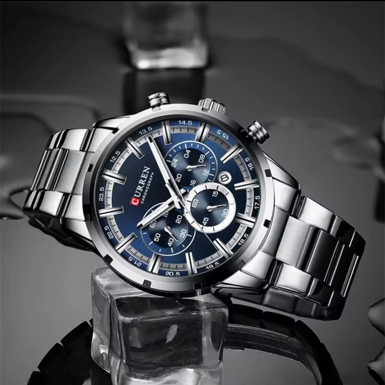 cafd6f86-6351-42e1-a233-3f03ebfb9f2c RELOJ CURREN // 8355 - Imagen 1