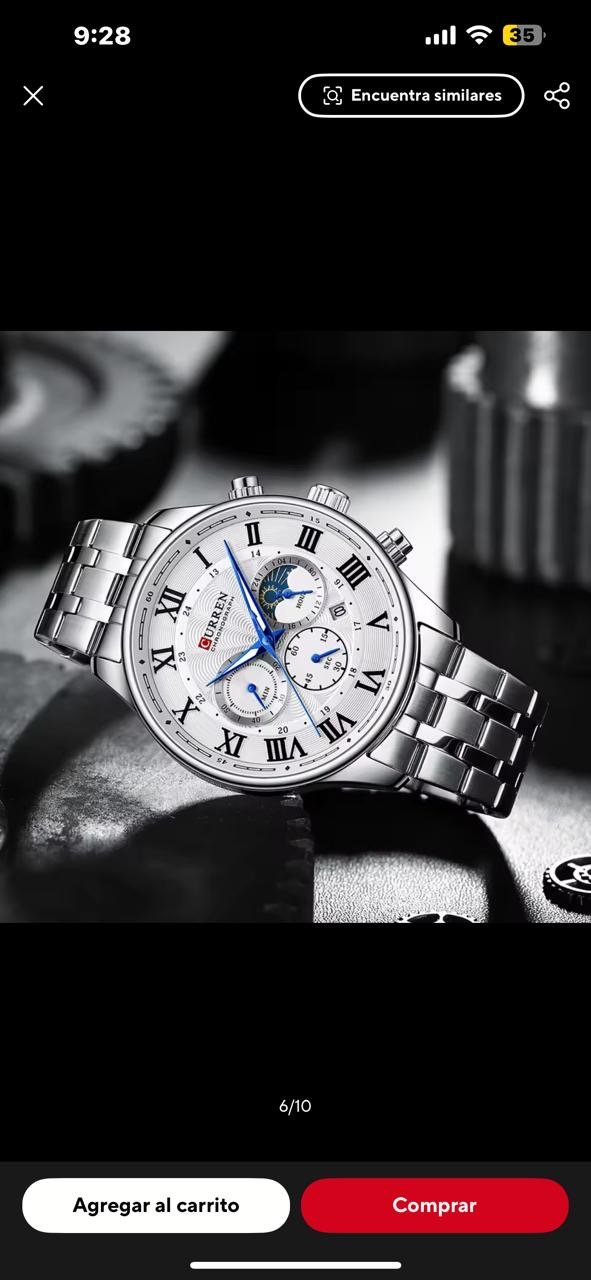 df5207b6-599b-4adb-a566-e7b470b89ba2 RELOJ CURREN // 8427 - Imagen 1